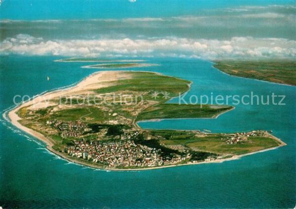 Norderney Nordseebad Luftbild aus 1000 m Flughöhe