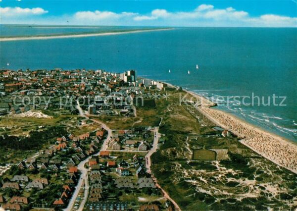 Norderney Nordseebad Fliegeraufnahme
