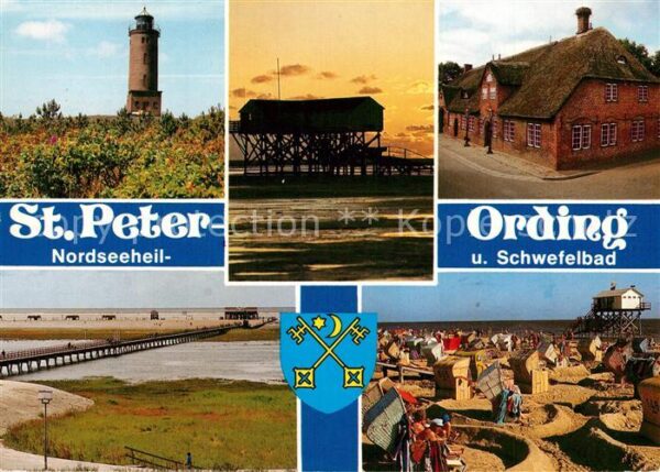 St Peter-Ording Leuchtturm Seebrücke Die Seekiste Böhle