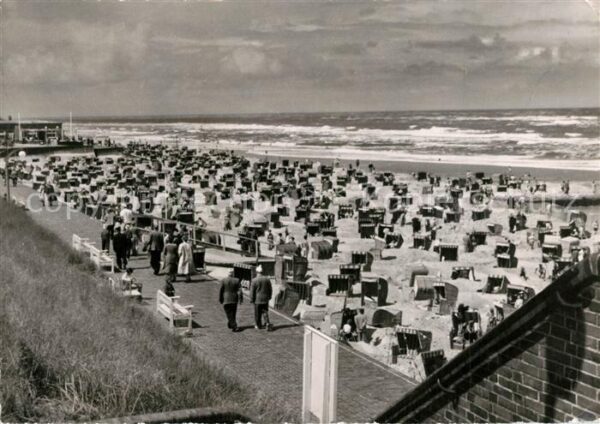 Wangerooge Nordseebad Burgenstrand