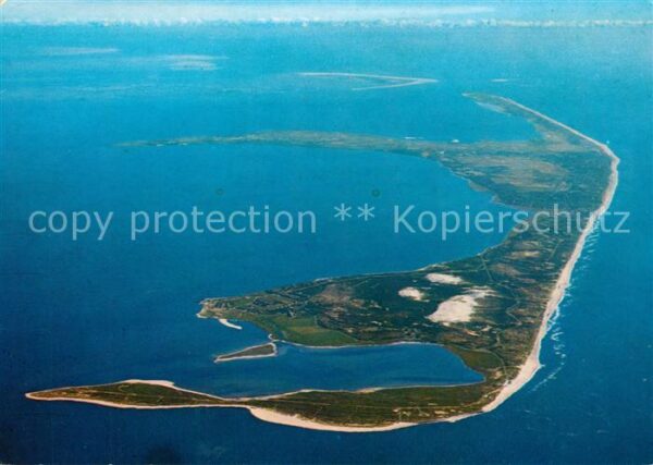 Insel Sylt Nordseeinsel vom Norden gesehen Flieger