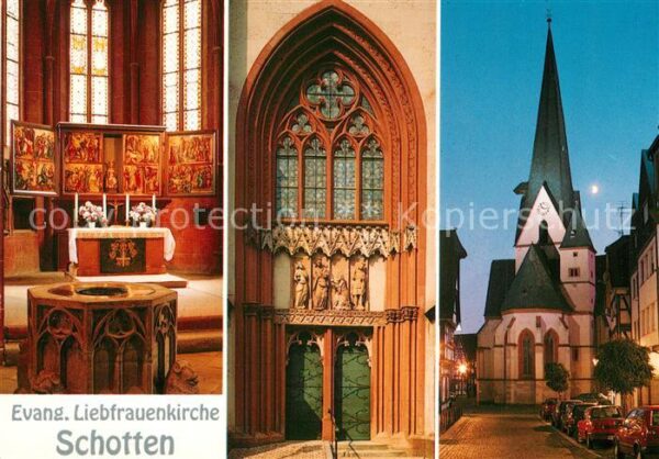 Schotten Hessen Evangelische Liebfrauenkirche Taufstein