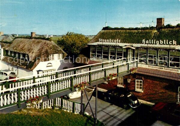 Norderhafen Strandcafe Halligblick Restaurant Gäste