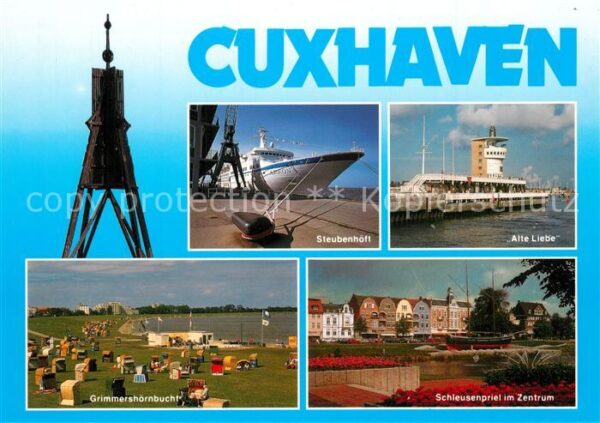 Cuxhaven Nordseebad Steubenhöff Alte Liebe Grimmershörnbuch