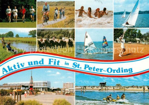 St Peter-Ording Sport Fahrradtour Badespass Segen Winds
