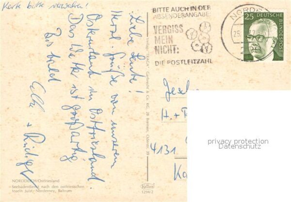 Norddeich Ostfriesland Seebäderdienst nach den ostfriesischen – Bild 2