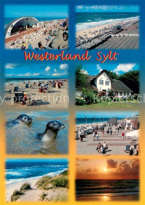 Westerland Sylt Konzertpavillon Promenade Strand Friese