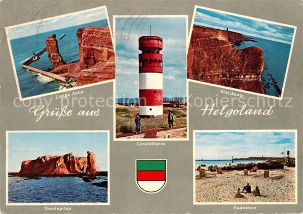 Helgoland Nordspitze Lange Anna Steilküste Badedü