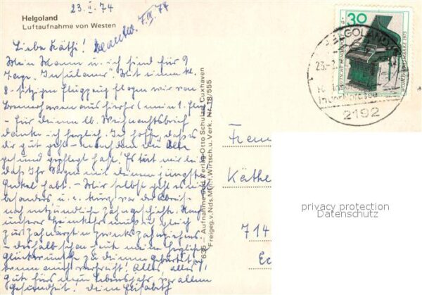 Helgoland Fliegeraufnahme von Westen – Bild 2