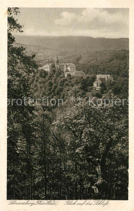 Schwarzburg Thueringer Wald Schloß