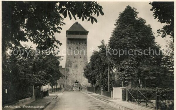 Rheinfelden Baden Storchennestturm