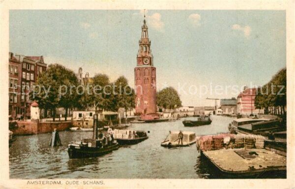 Amsterdam Niederlande Oude Schans