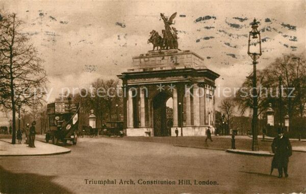 London Triumphal Arch Constitution Hill