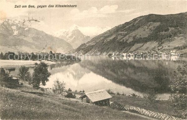 Zell See Seepartie mit Kitzsteinhorn