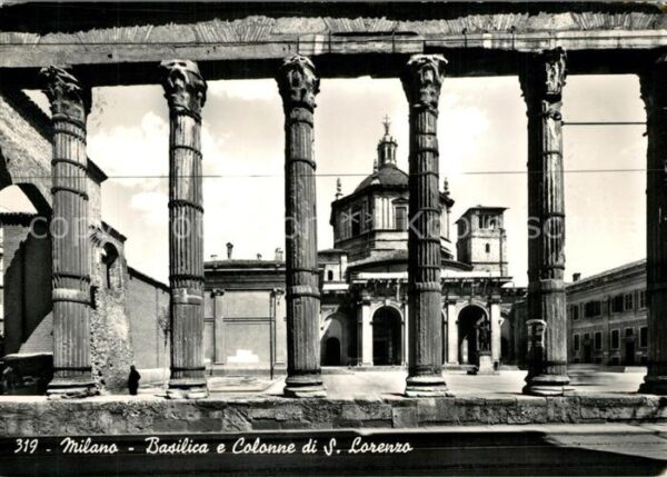 Milano Basilica e Colonne di S. Lorenzo