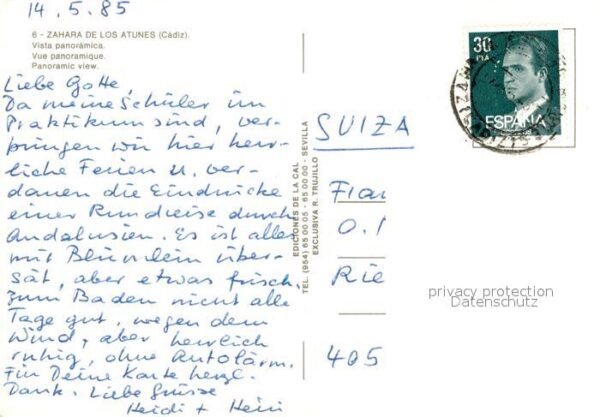 Cadiz Andalucia Fliegeraufnahme Zahara de los Atunes – Bild 2