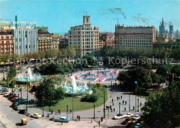 Barcelona Cataluna Plaza de Cataluna