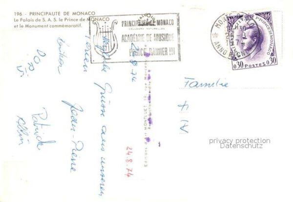 Monte-Carlo Principaute de Monaco – Bild 2