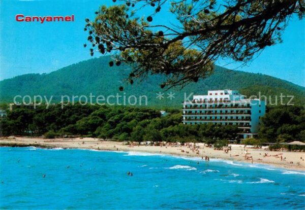 Canyamel Strand mit Hotel