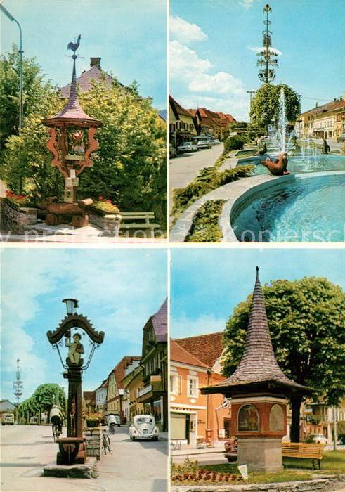 Kindberg Erzherzog Johann-Brunnen Wasserspiele K
