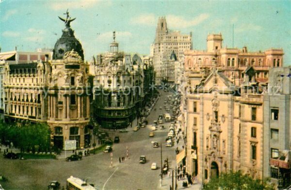 Madrid Spain Avenida de Jose Antonio