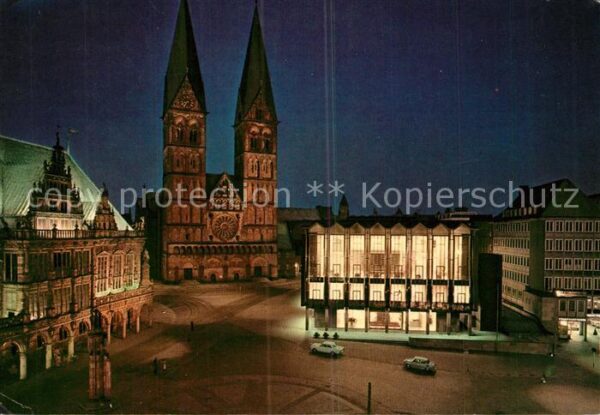 Bremen Rathaus Dom Haus der Bürgerschaft bei N