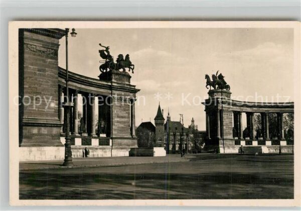 Budapest Millenium Denkmal