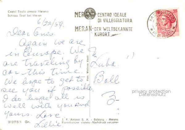 Merano Meran Castel Tirolo – Bild 2