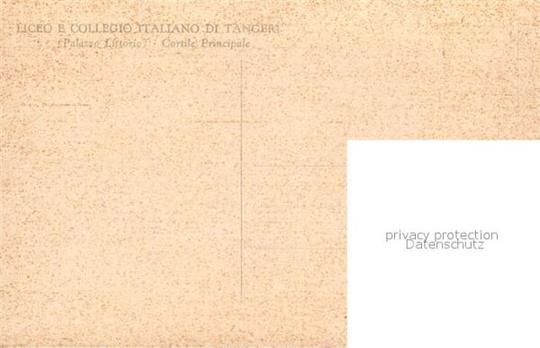 Tanger Tangier Tangiers Liceo e Collegio Italiano Palazzo Litto – Bild 2
