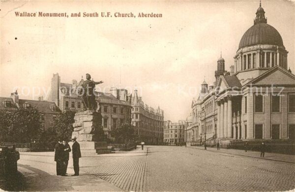Aberdeen Wallace Monument and South UF Church