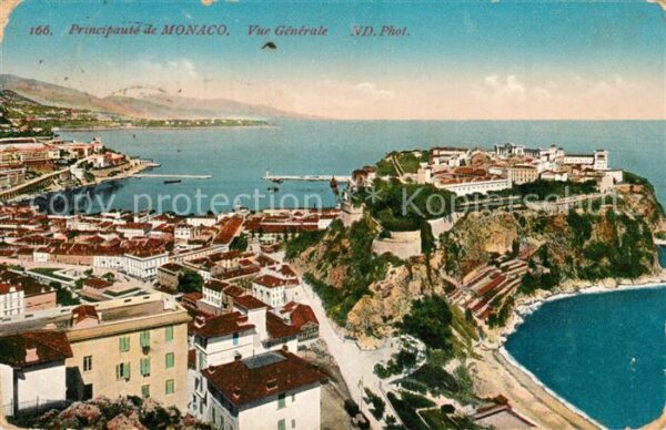 Monaco Vue generale aerienne