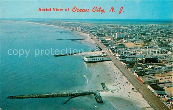 Ocean City New Jersey Fliegeraufnahme