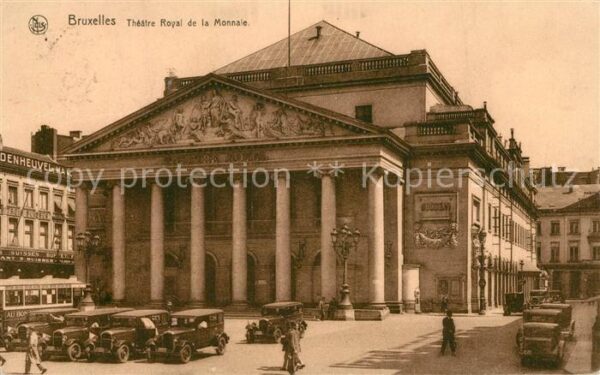 Bruxelles Bruessel Theatre Royale de la Monnaie