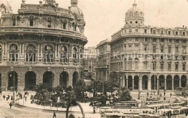 Genova Genua Liguria Piazza de Ferrari