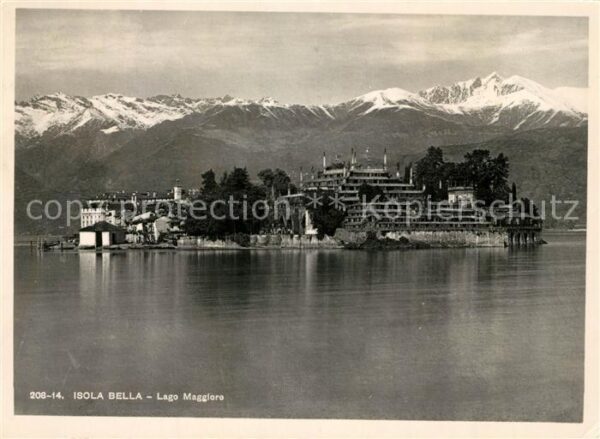 Isola Bella Lago Maggiore Panorama