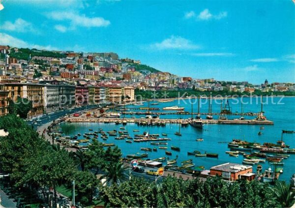 Napoli Neapel Mergellina Hafen