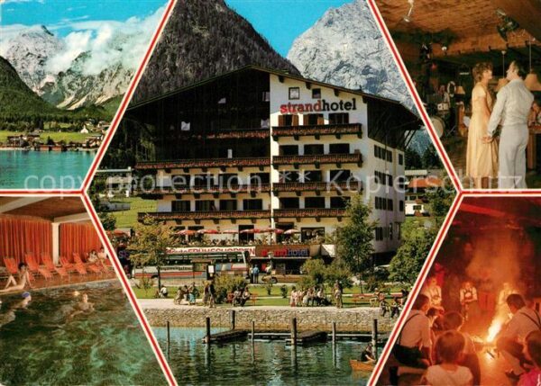 Pertisau Achensee Strandhotel Hallenbad Tanzcafe Seediele
