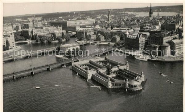 Stockholm Fliegeraufnahme