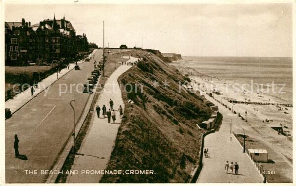 Cromer Beach and promenade