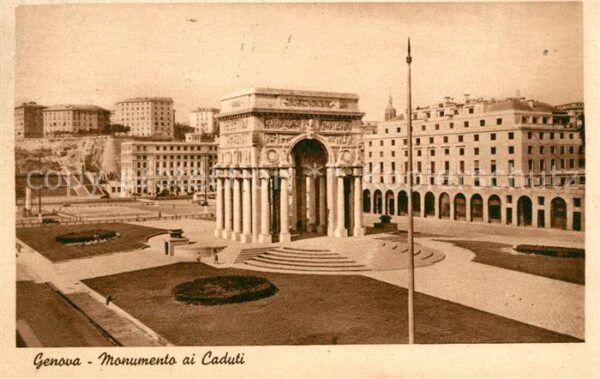 Genova Genua Liguria Monumento ai Caduti