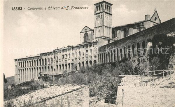 Assisi Umbria Convento e Chiesa di San Francesco