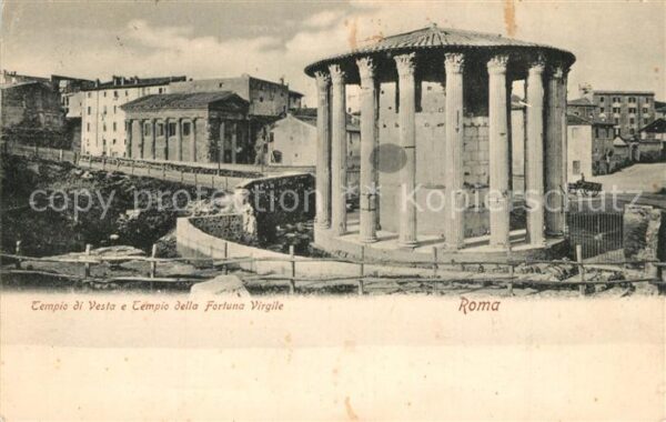 Roma Rom Tempio di Vesta e Tempio della Fortuna