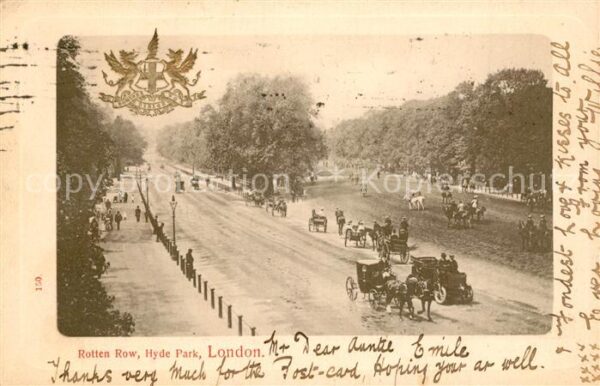 London Rotten Row Hyde Park