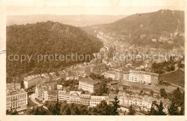 Karlsbad Eger Panorama