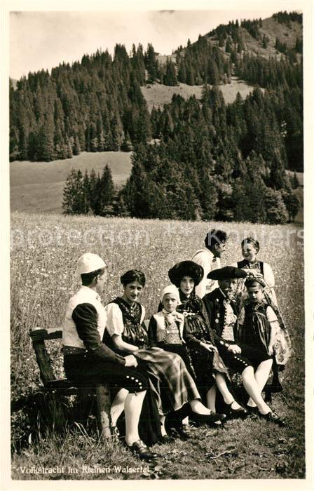 Kleinwalsertal Vorarlberg Volkstracht der Region
