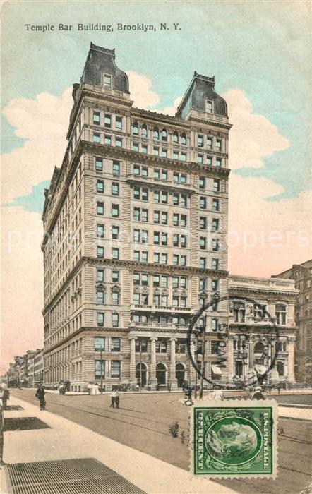 Brooklyn New York Temple Bar Building