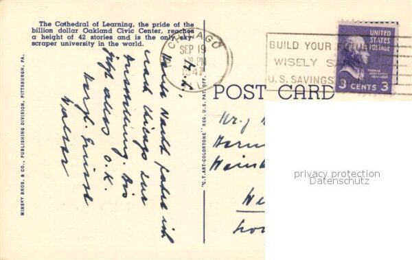 Pittsburgh Cathedral of Learning and Foster Memori – Bild 2