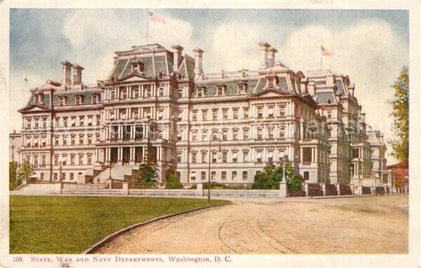 Washington DC State Ware and Navy Departments Buildin