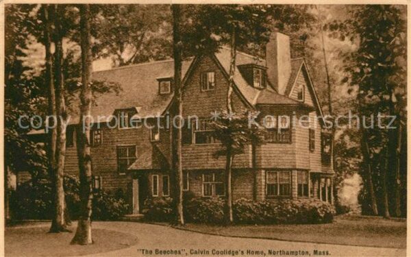 Northampton Massachusetts The Beeches Calvin Coolidge's Home