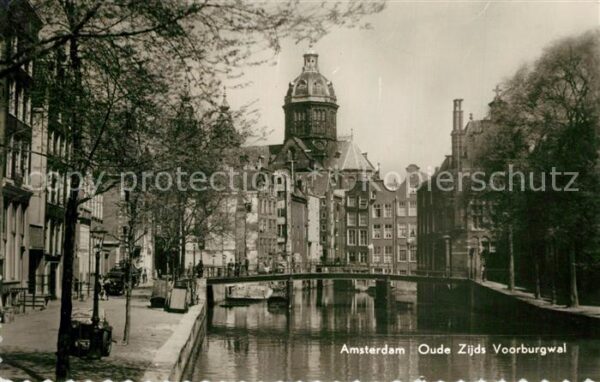 Amsterdam Niederlande Oude Zijds Voorburgwal Gracht